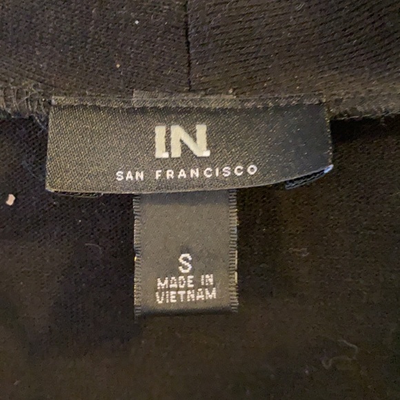 I.N. San Francisco small black blouse - Picture 3 of 4